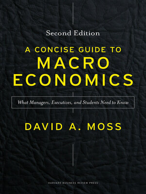 cover image of A Concise Guide to Macroeconomics